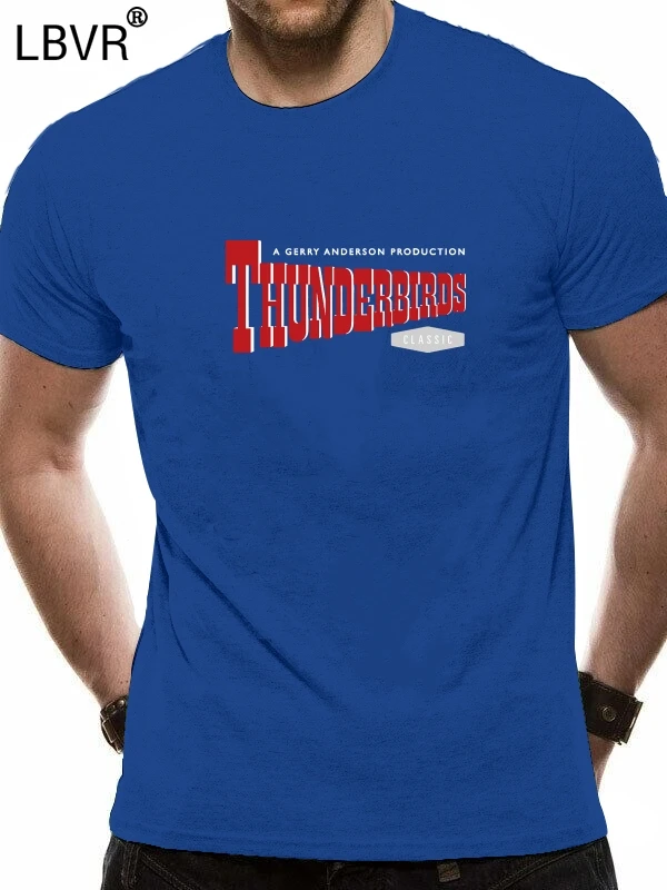 Официальная футболка с логотипом Thunderbirds Tintin Lady Penelope Brains Mullion Transom хлопковая