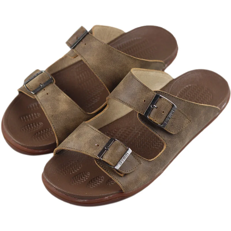 Мужские шлепанцы Phenkang светильник повседневные с мягкой подошвой мужские летние