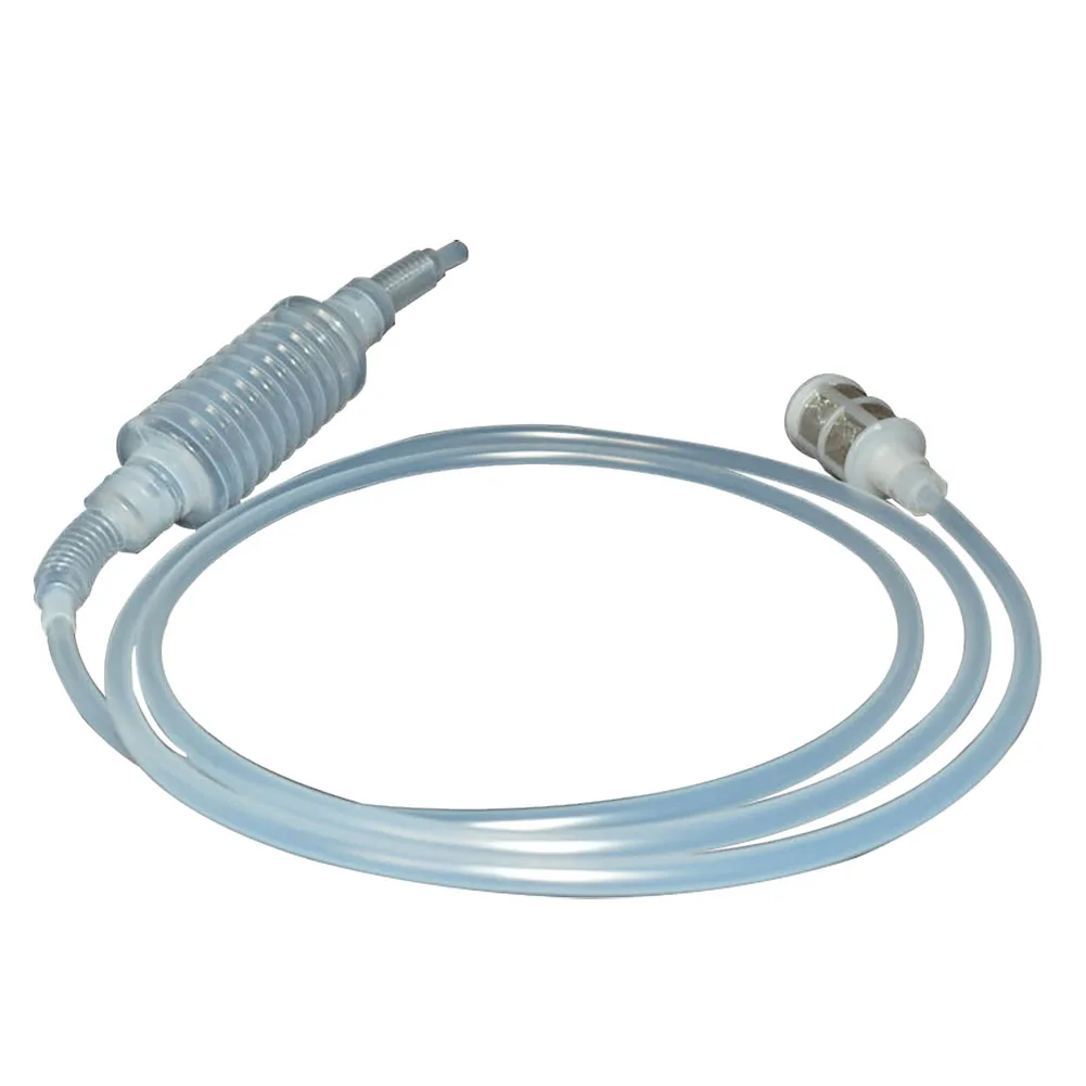 Ручной разминающий пиво домашний шланг сифон фильтр Мягкая Белая переносная