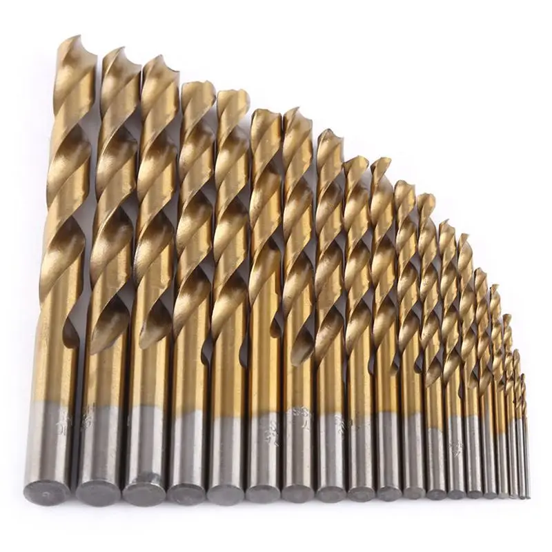 

19 Piece HSS Drill Bit Set 1mm-10mm Quality German Tools