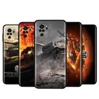 world of tanks for xiaomi redmi note 10s 10 9 9s 9t 8t 8 7 6 5 pro max 5a 4x 4 5g soft silicone phone case