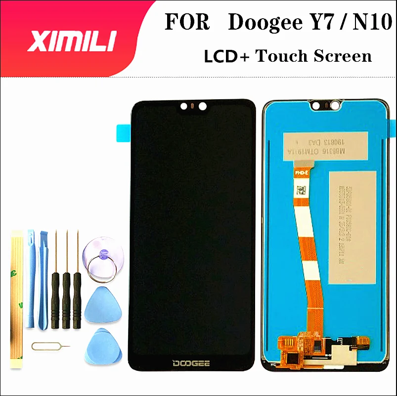 ЖК дисплей для Doogee Y7 5 84 дюйма 100% тестирование с сенсорным экраном в сборе N10 +