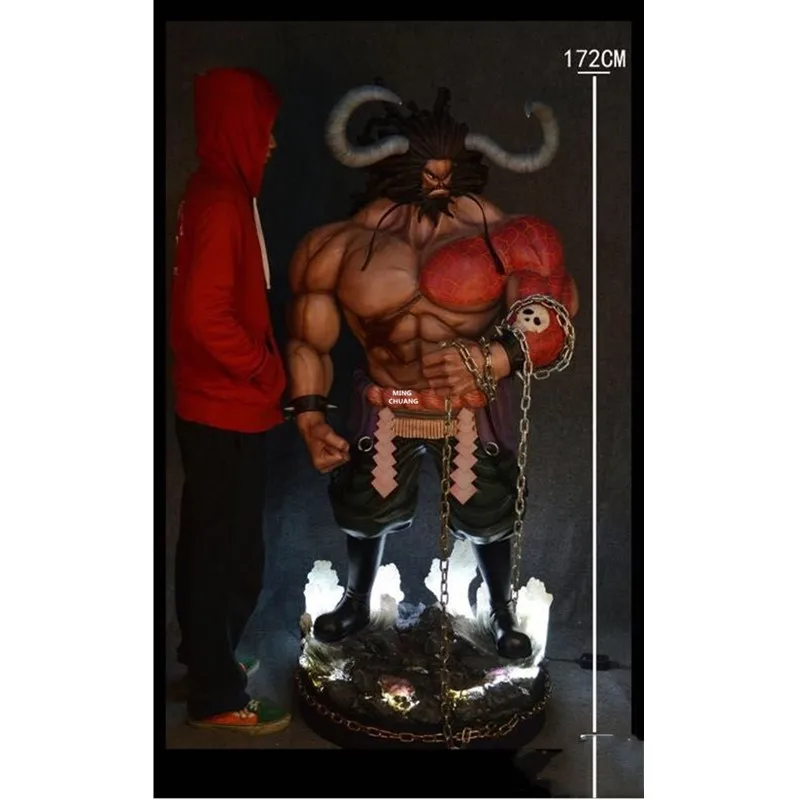 68 &quotЦельная статуя зверей Пираты грудь четыре empтора полная длина портрет Beastmaster