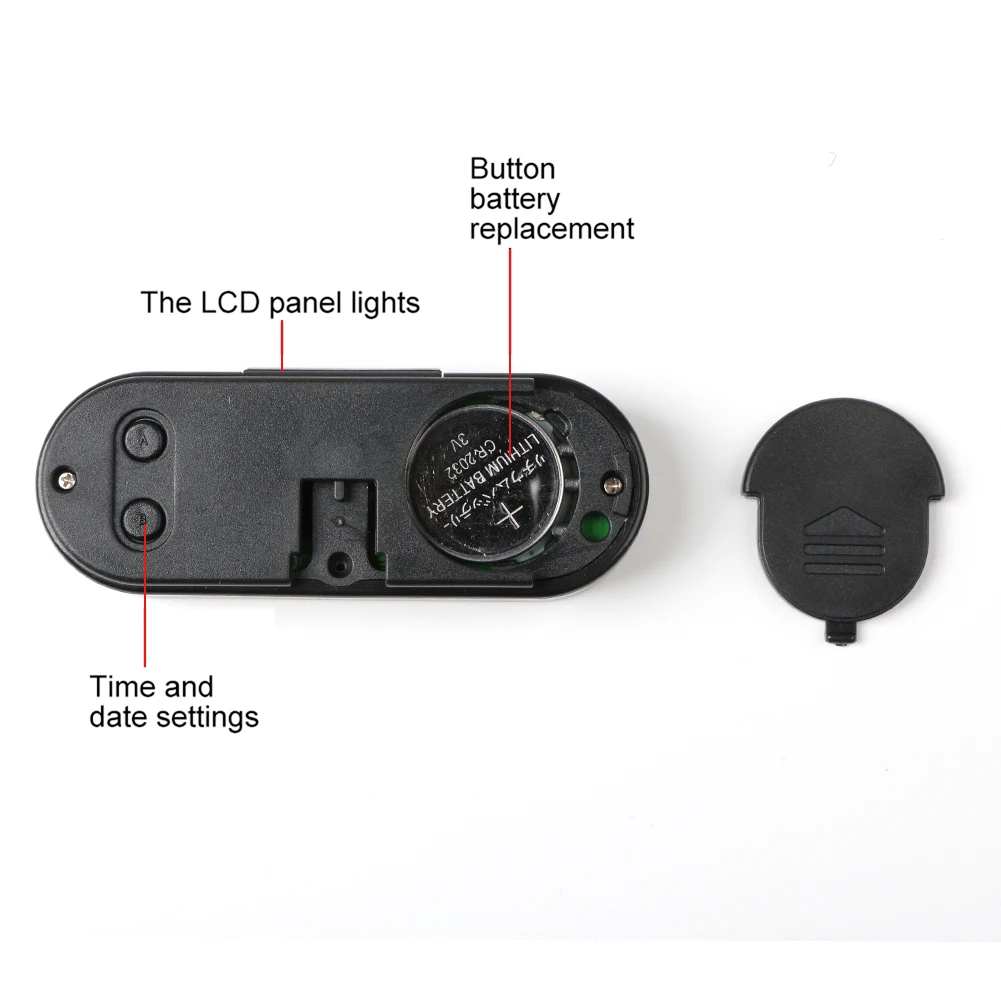 Удобный портативный многофункциональный авто цифровой 12V LCD автомобильный