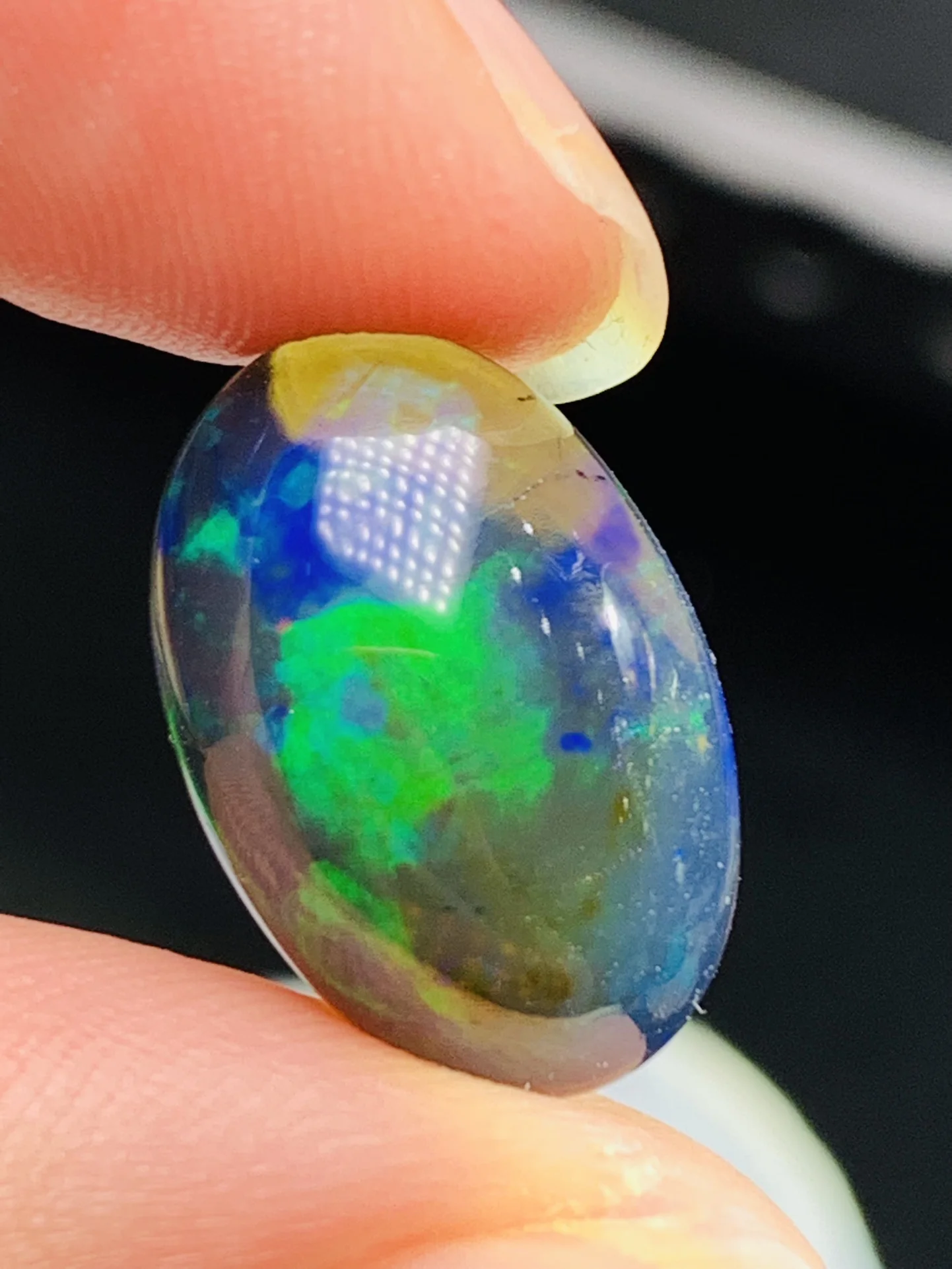 Pure natural opal bare stone colourful luster Round shape Making necklace ring bracelet bijoux femme edelstenen natuurlijke