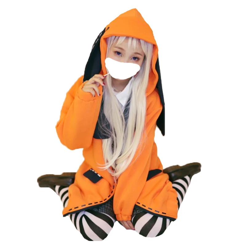 Аниме Kakegurui школа JK Толстовка форменная Руна Yomotsuki Косплэй костюм Kirari Jabami Yumeko