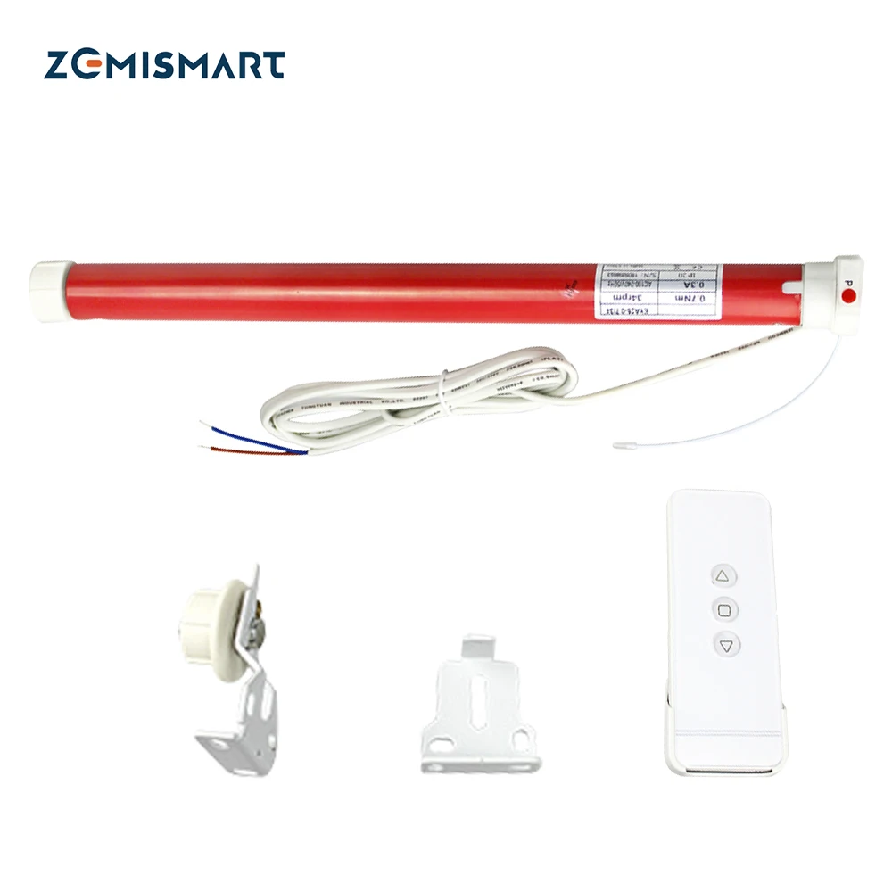 Автоматический Электрический рольставни Ставни Шторы Двигатель RF433 AC 110 до 240 В