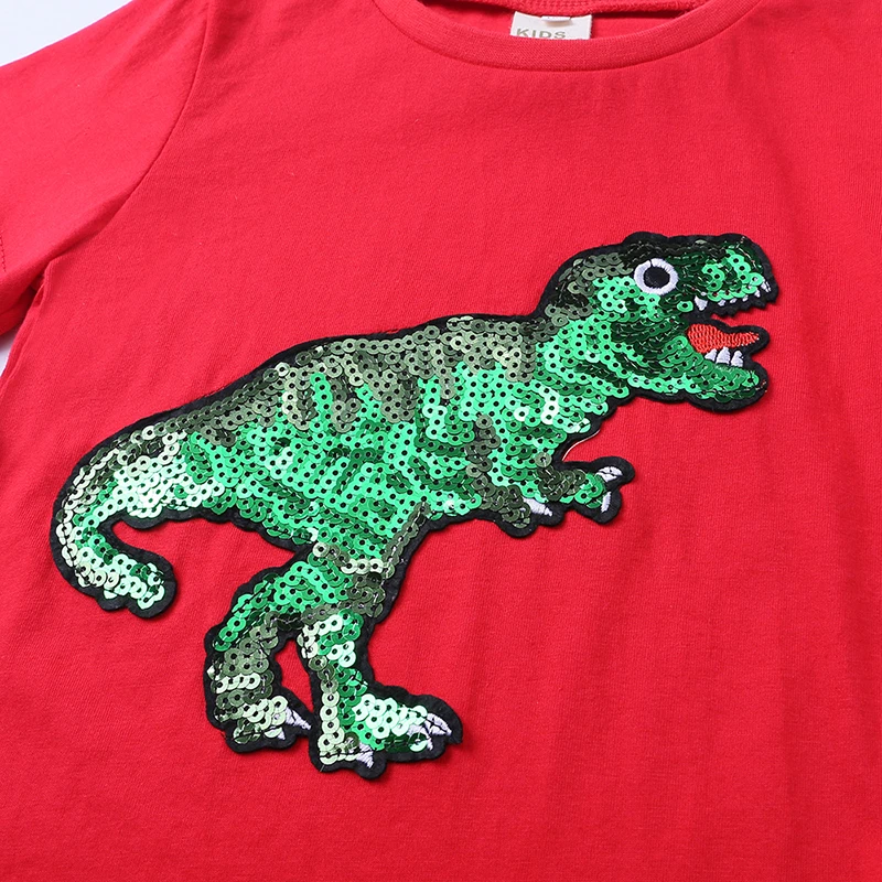 Футболки для девочек и мальчиков Детская Хлопковая Повседневная летняя одежда с