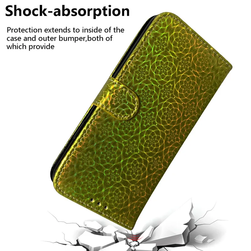 

Dazzle Colourful PU Leather Case For Xiaomi Redmi 6/Redmi 6A/Redmi 6 Pro/Redmi Note 6/Redmi Note 6 Pro Filp Cover With Card Slot