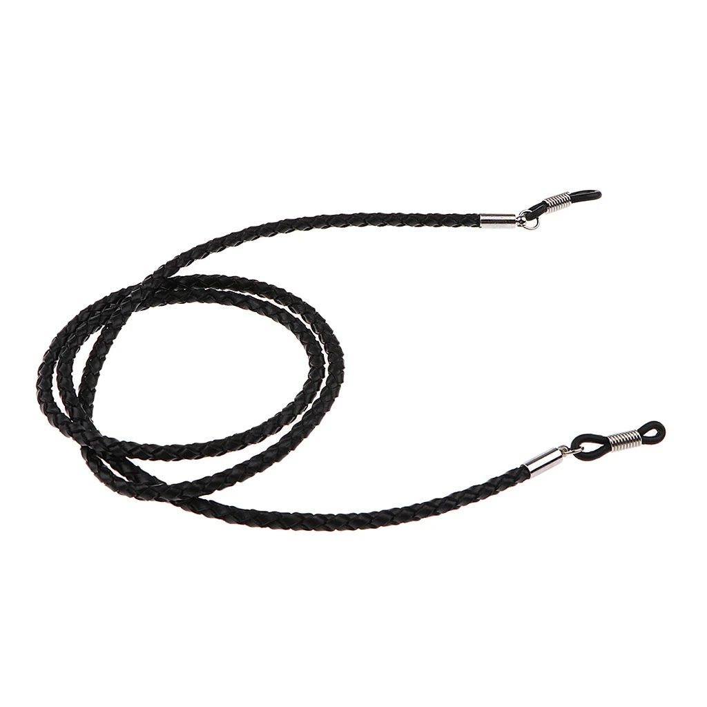 

PU Leather Sports Eyeglass Glasses Chain Sunglasses Holder Neck Cord Strap
