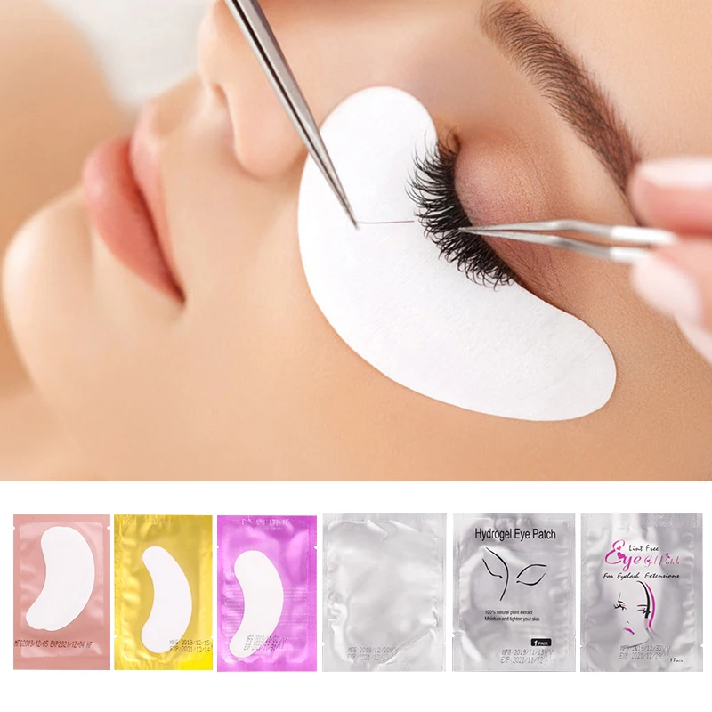 Горячая Распродажа инструменты для макияжа 50/100/200 пара патчи наращивания ресниц