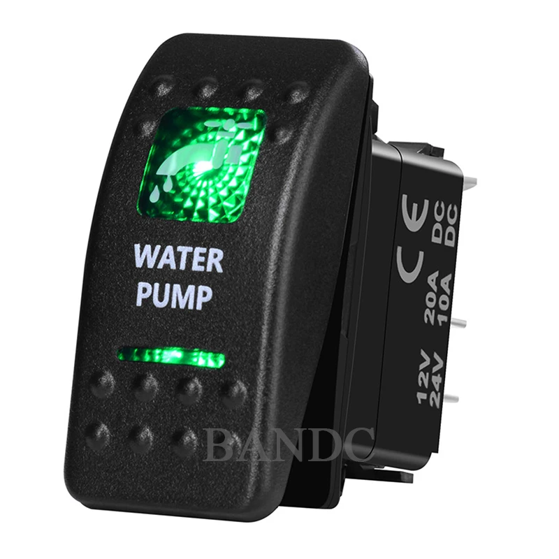 Только чехол! Крышка переключателя коромысел Кепки зелёное окно с надписью для