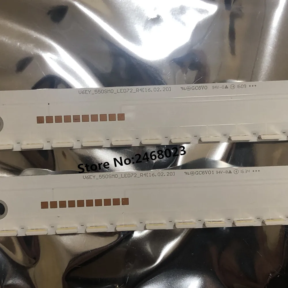 Новинка Светодиодная лента для подсветки Samsung UE55K5510AK 5 шт. 72 светодиода | Лампы и