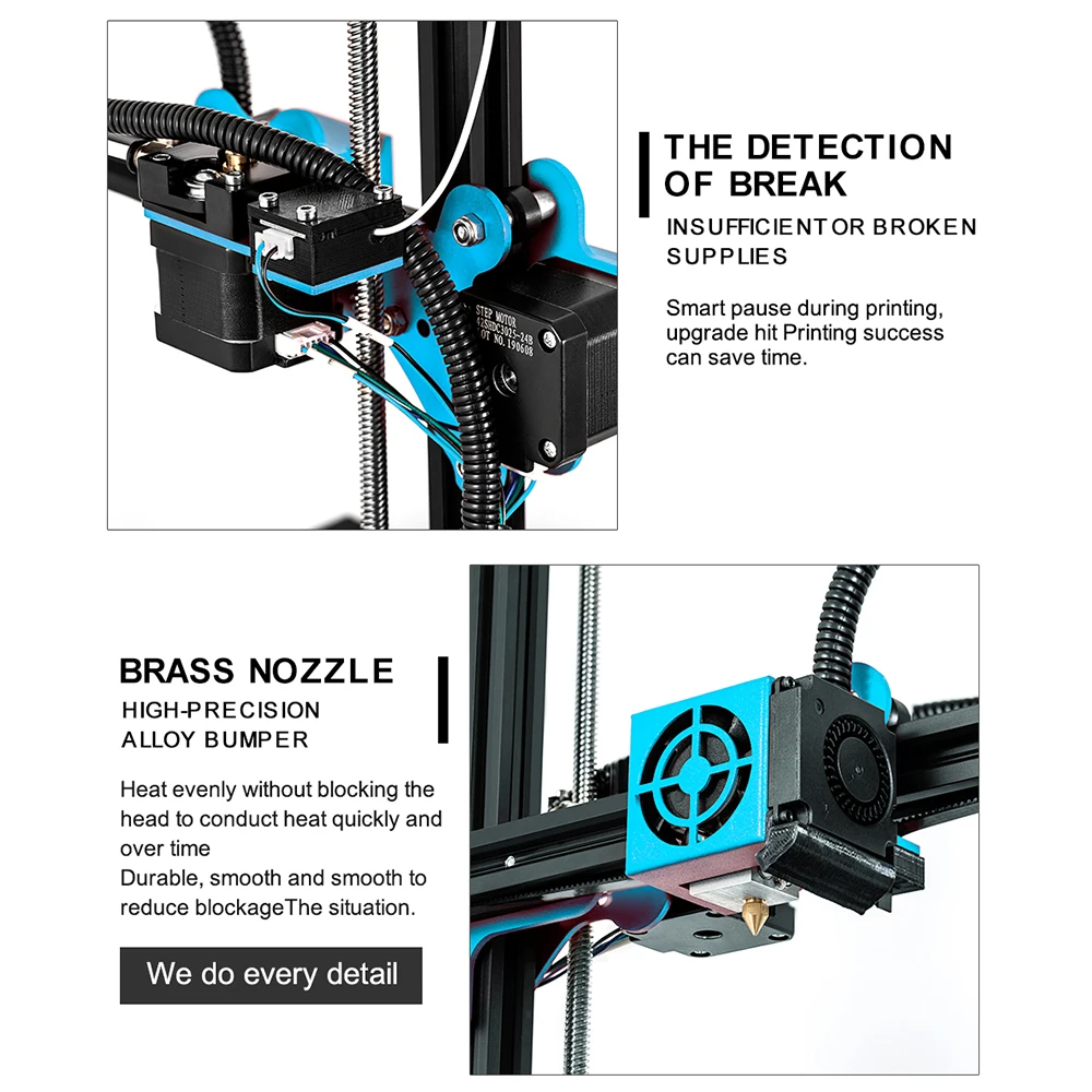 Высокоточный набор инструментов для 3D принтера сделай сам 3 5 дюйма размер печати