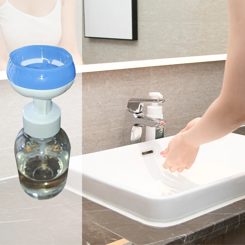 Дозатор для жидкого мыла пены пенясь насос пластиковая бутылка в виде медвежьей