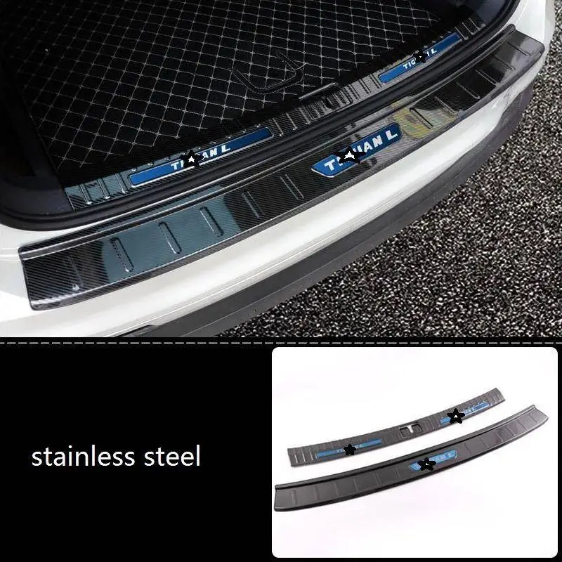 Автомобильные модифицированные декоративные хромовые задние панели багажника