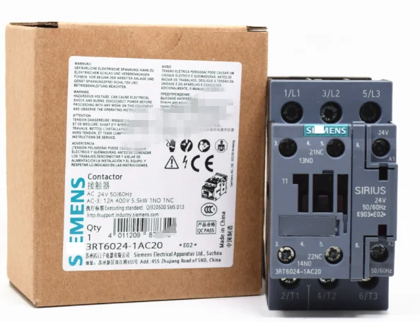 

3RT6024-1AC20 3RT60241AC20 контактор AC24V