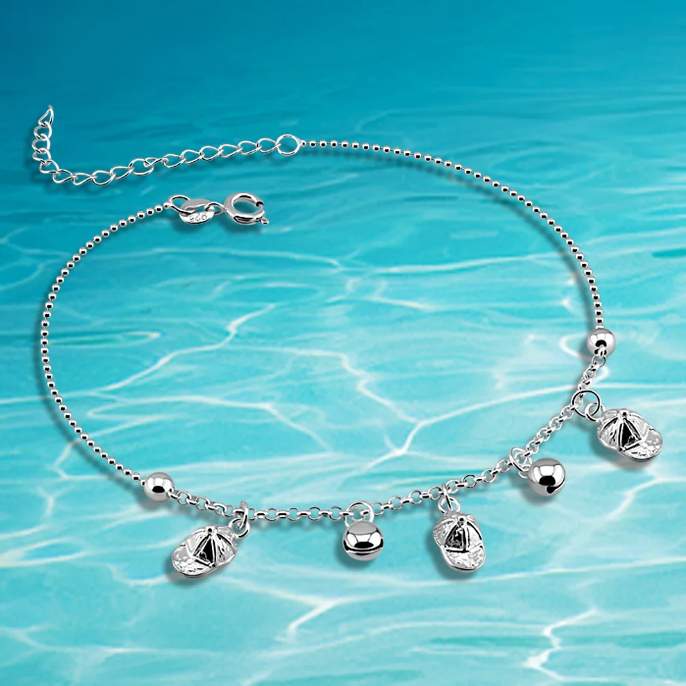 100% Стерлинговое Серебро 925 пробы высокое качество блестящий колокольчик женские