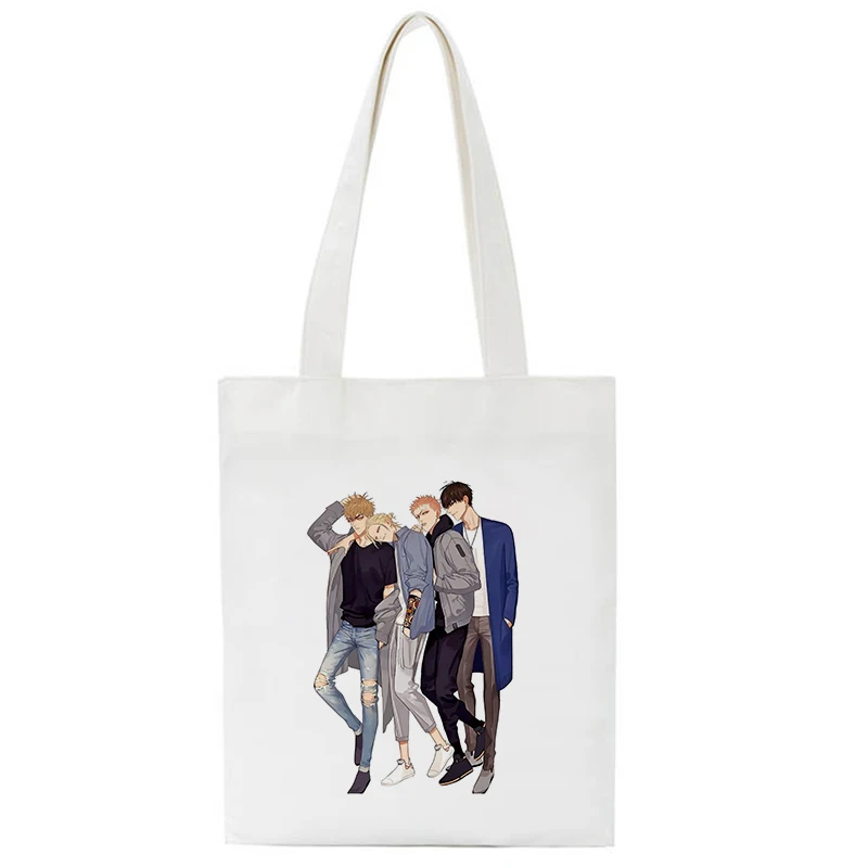 

2021 New Gothic Harajuku Style High Quality Shoulder Bags Cartoon Characters Comic Anime Caricature Picture Female Ladies Bag