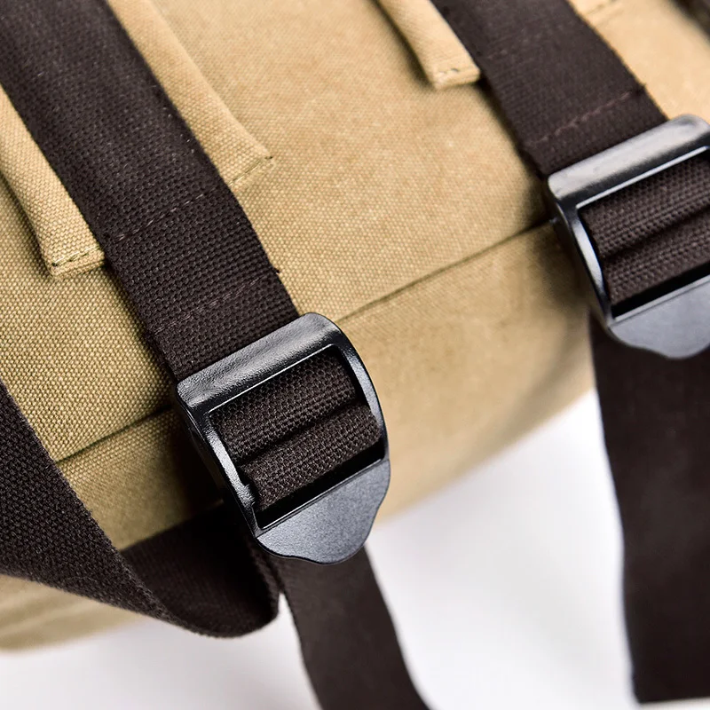 Молодежный спортивный рюкзак качественный холщовый для отдыха на открытом