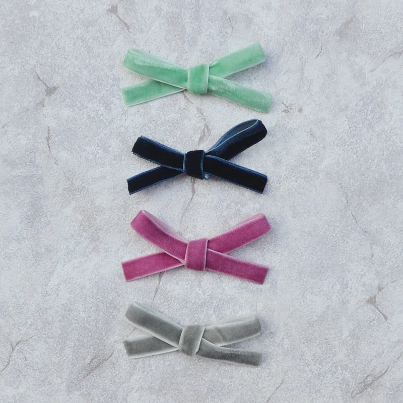 2019 г. Осень-зима шерсть бархатные заколки для волос