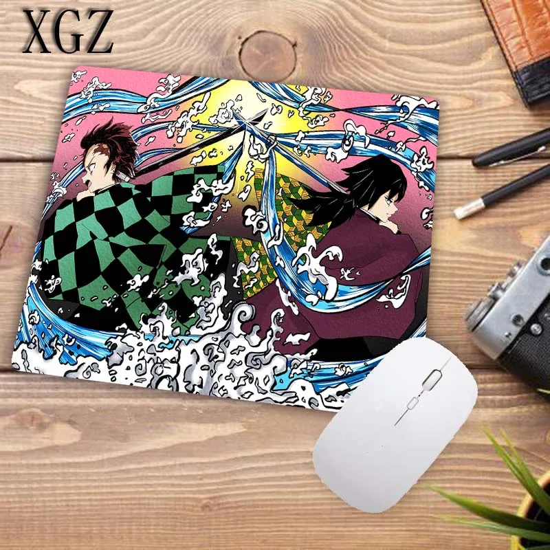 XGZ Высокое качество аниме Kimetsu No Yaiba DIY Дизайн коврик для игровой мыши маленький размер коврик для мыши клавиатуры коврик 22X18 см Большой акция