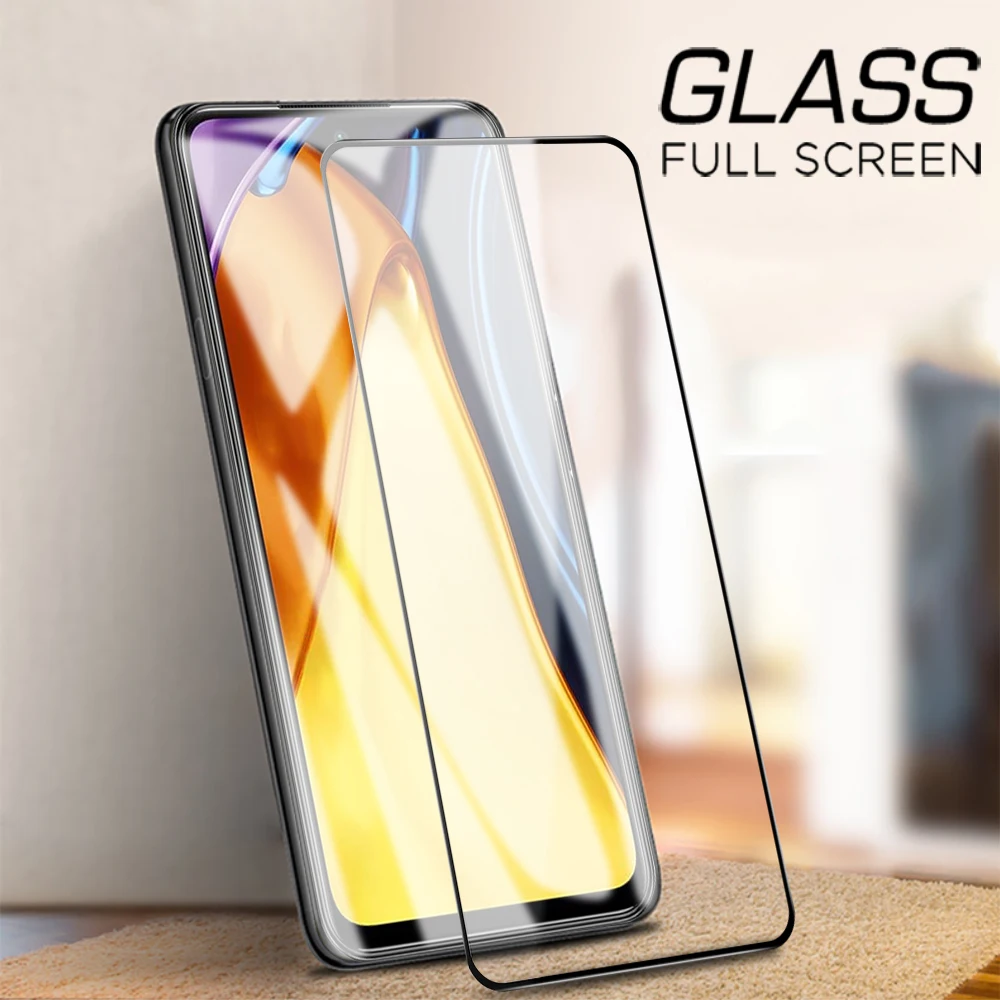 

Tempered Glass For Xiaomi Poco F3 M3 Pro 5G X3 Pro NFC Protective Screen Protector Glass For Poco F3 X3pro X3NFC Full Cover Film