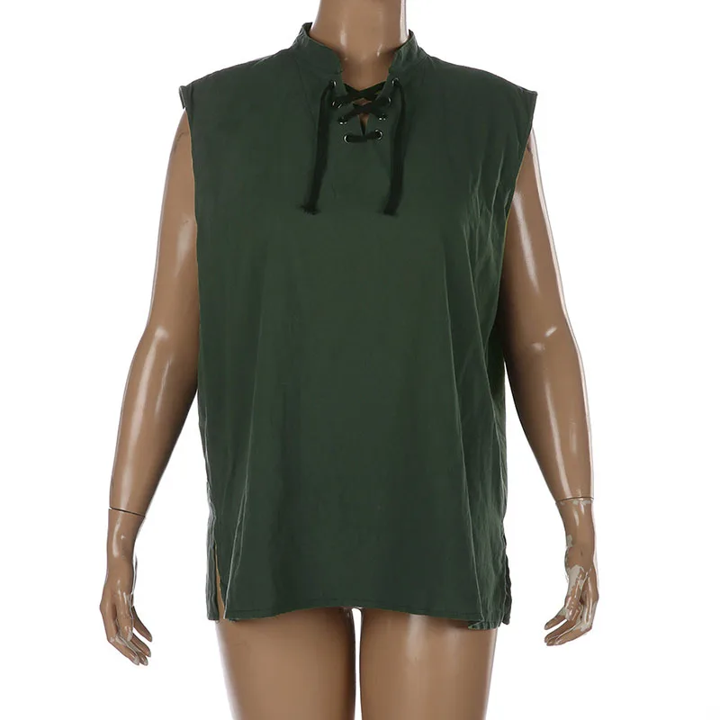 Средневековый Ренессанс викингов пиратский костюм изгой мужской хлопковый