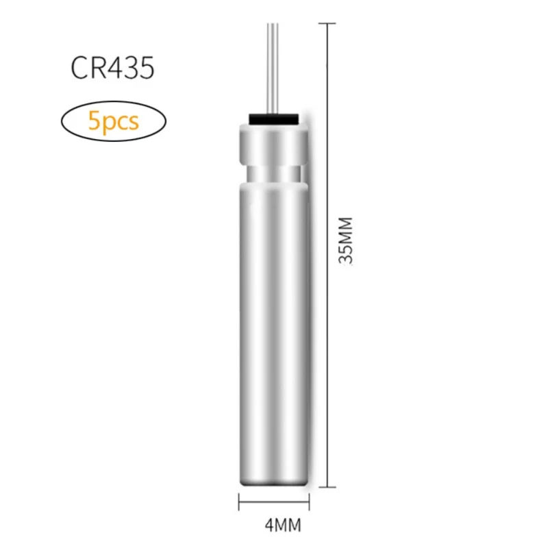 5 шт./компл. плавающие батарейки для электронной рыбалки литиевые и штырьковые