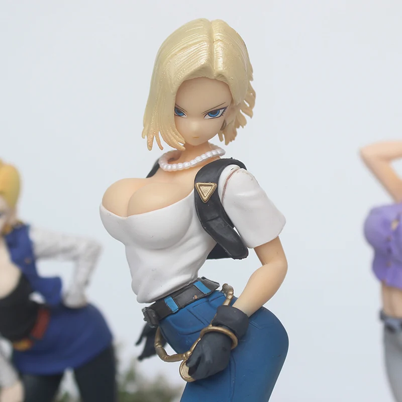 3styel Dragon Ball Z Сексуальная Android 18 лазурит Стрекоза фигурка игрушки коллекция кукла рождественский подарок