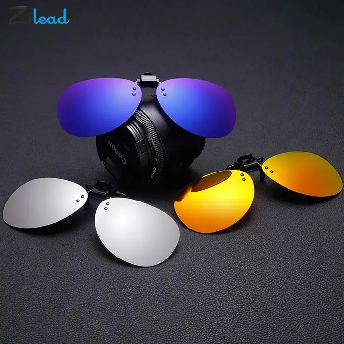 

Zilead Men Women Polarized Clip on Sunglasses Car Driver Goggles Polarized Sun Glasses Driving Night Vision Lens Clip On Oculos