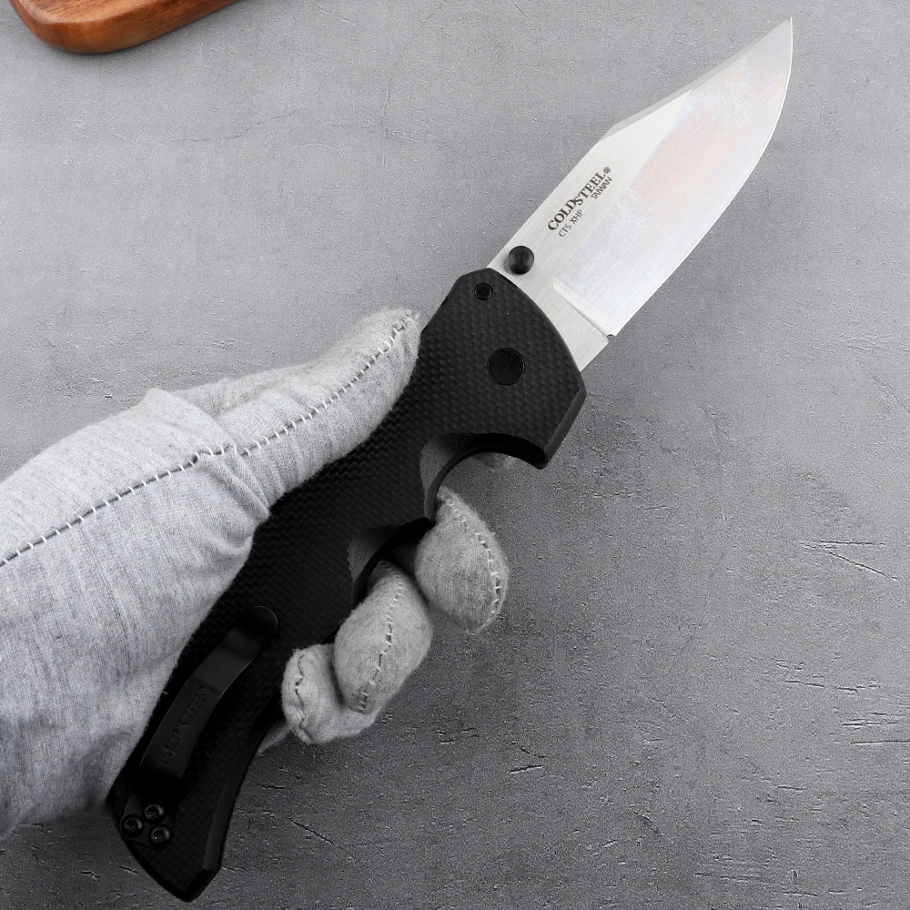 Брендовая новая холодная сталь RECON 1 S35VN стальное лезвие G10 ручка Открытый