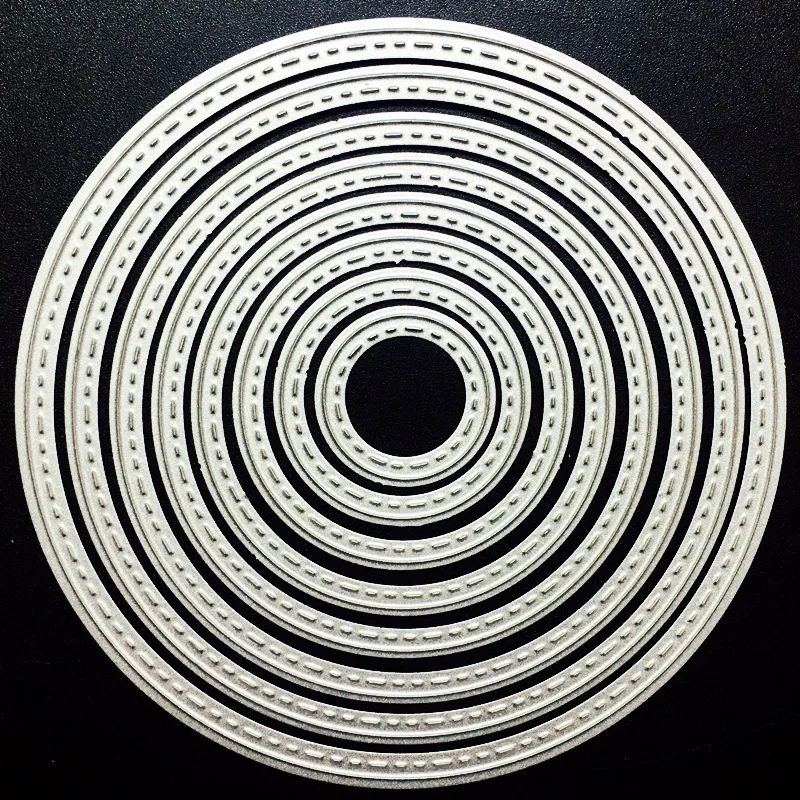 YINISE 12 см квадратные швейные нитки металлические режущие штампы для трафареты