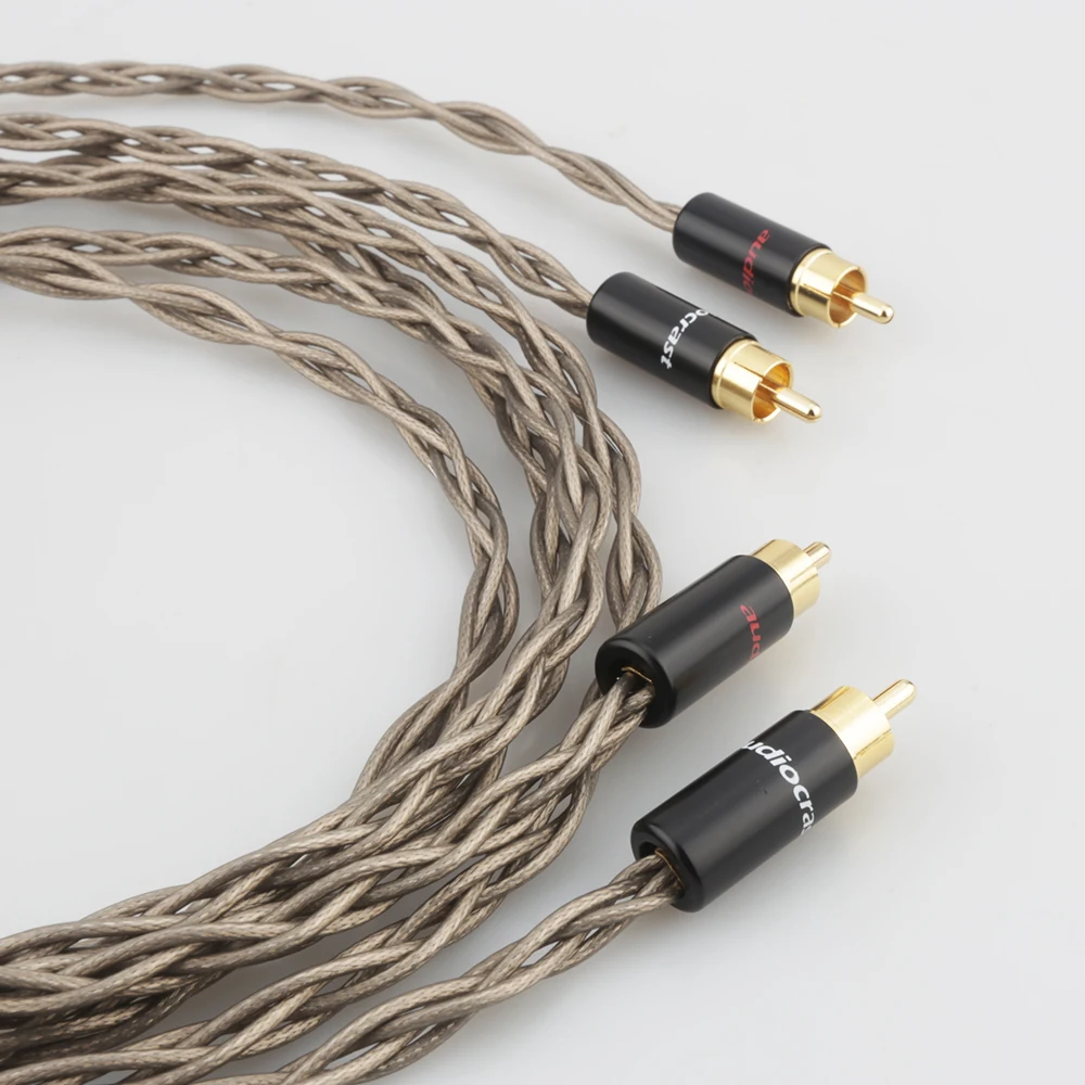 HI End Odin посеребренный сигнальный кабель RCA соединительный аудио аналоговый phono