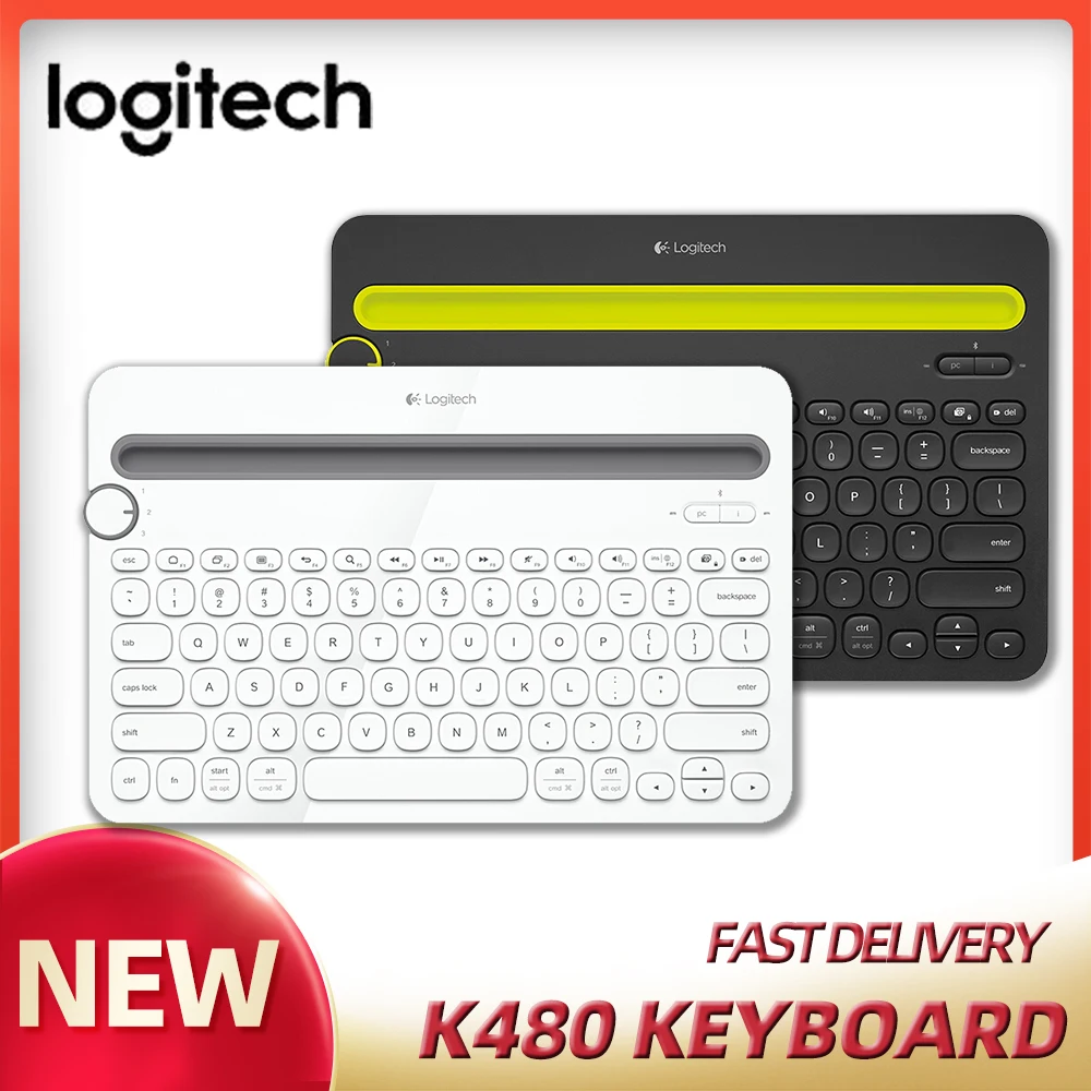 Клавиатура Logitech K480 Bluetooth беспроводная мышь многофункциональная клавиатура с