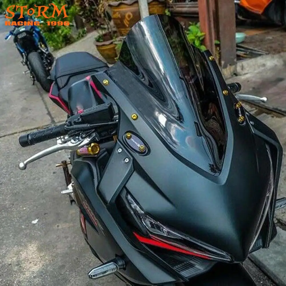 

Motorcycle Windscreen Windshield Wind Deflectors For Honda CBR500R VBR 500R 500 R 2019-2020