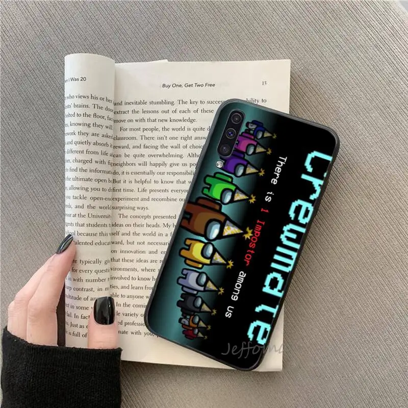 

Among Us fashion hot game Phone Case For Samsung galaxy S 7 8 9 10 20 edge A 6 10 20 30 50 51 70 note 10 plus