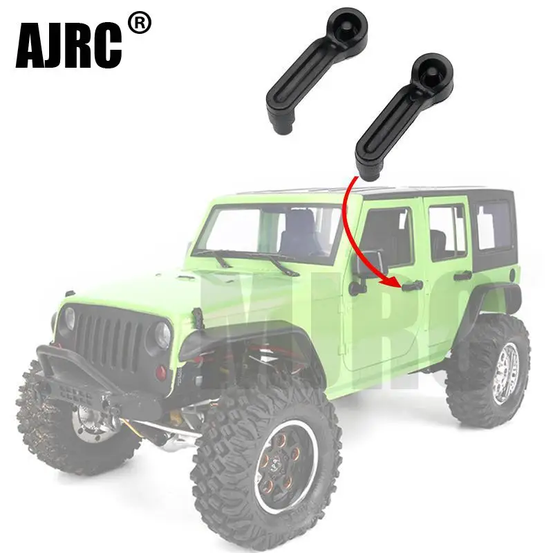 1/10 Wrangler автомобильный корпус дверная ручка боковой дверные ручки для 1:10 SCX10II 90046
