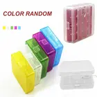 Портативный пластиковый чехол для аккумулятора, держатель, коробка для хранения аккумуляторов 18650, новая коробка для хранения аккумуляторов, зеленый, хит продаж