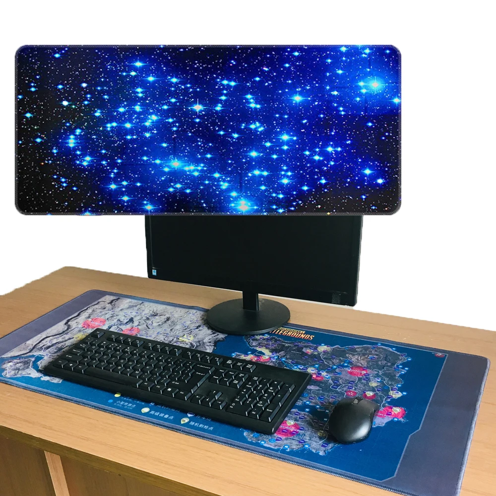 

Soft Large Desk Carpet New Gaming Anti-slip Slim Gamer Mice Mat Play Pad Mousepad For Starcraft CSGO For Wireless Speed Keyboard