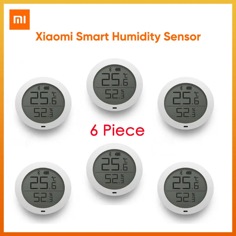 Цифровой термометр с ЖК экраном Xiaomi Mijia Bluetooth датчик температуры и влажности