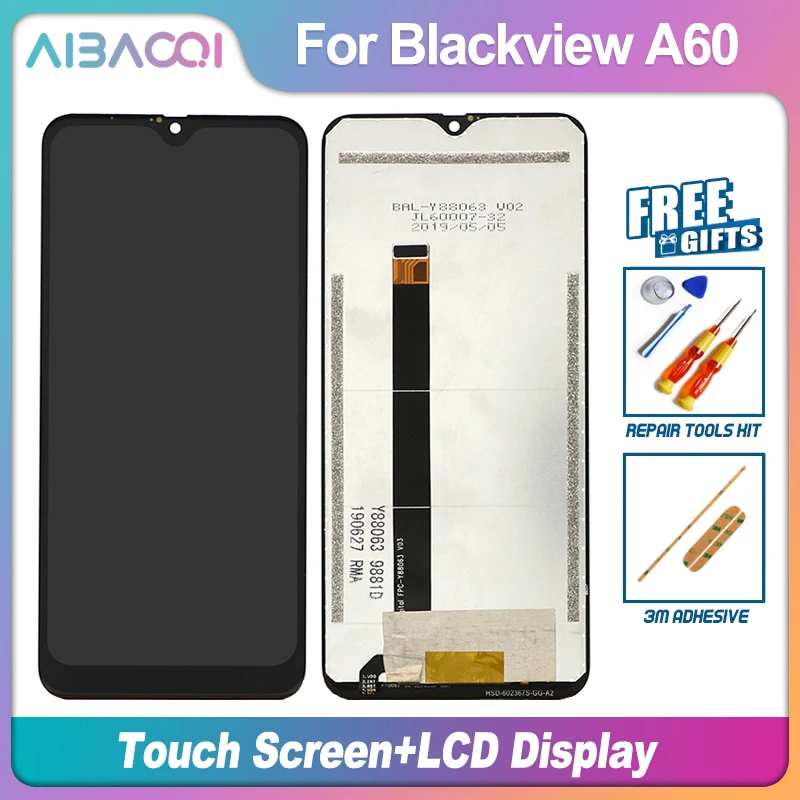 Новый сенсорный экран + сменный ЖК дисплей в сборе для телефона Blackview A8 MAX/A20/A20