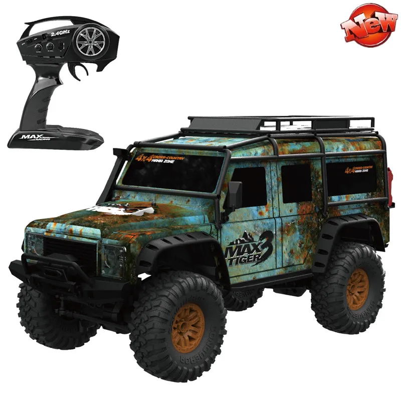 Professional Retrofit 4WD RC Cars 1/10 Full Scale Remote Control Electrics Big Car 2.4G 580 Motor Shock Absorber Off Road | Игрушки и
