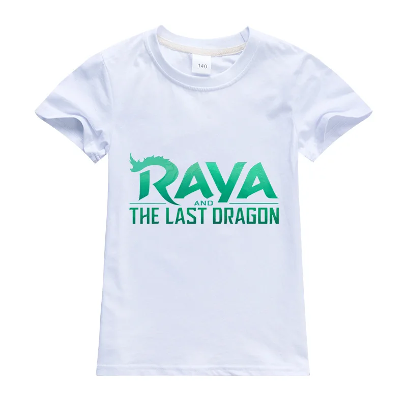 

Disney Summer Kids T Shirt Raya and The Last Dragon Printing Clothes Cartoon Logo Clothing Boys Girls Toddler Tops Infant Tees