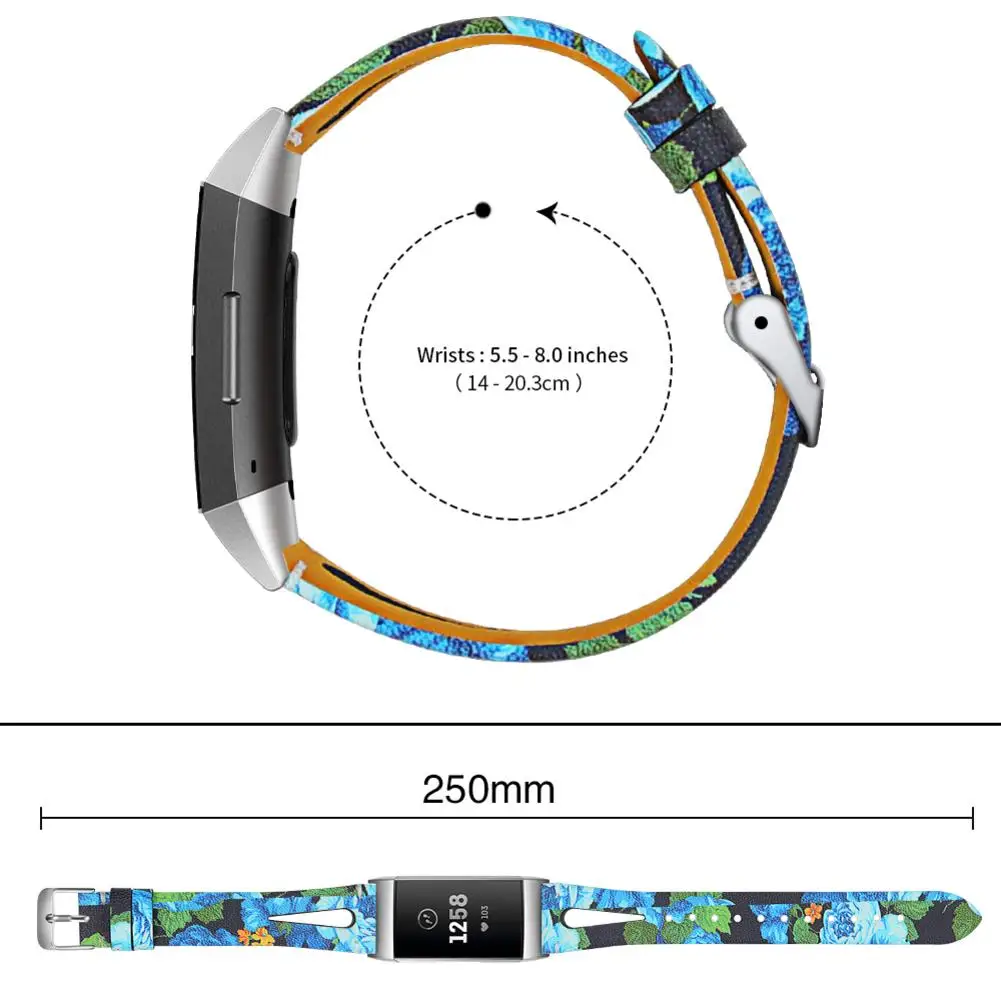Ремешок для Fitbit Charge 3 Смарт-часы сменный Браслет часы кожаный стильный ремешок для Fitbit Charge3 ремешок для часов