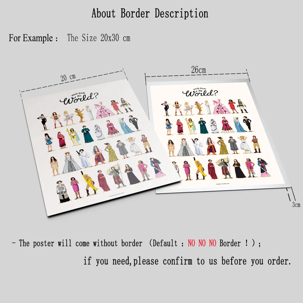 

Modern Feminism Wall Art Canvas Painting Who Run The World Music Posters And Prints Picture Girls Room Decor Gifts For Female