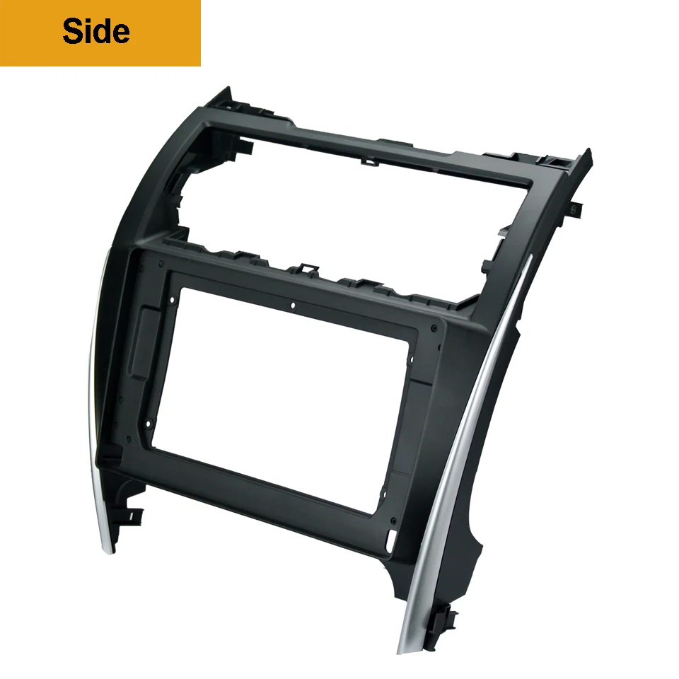 2Din Car DVD Frame Audio Fitting Adaptor Dash Trim Kits Facia Panel 10.1inch For Toyota Camry 2012-2014 Double Din Radio Player |