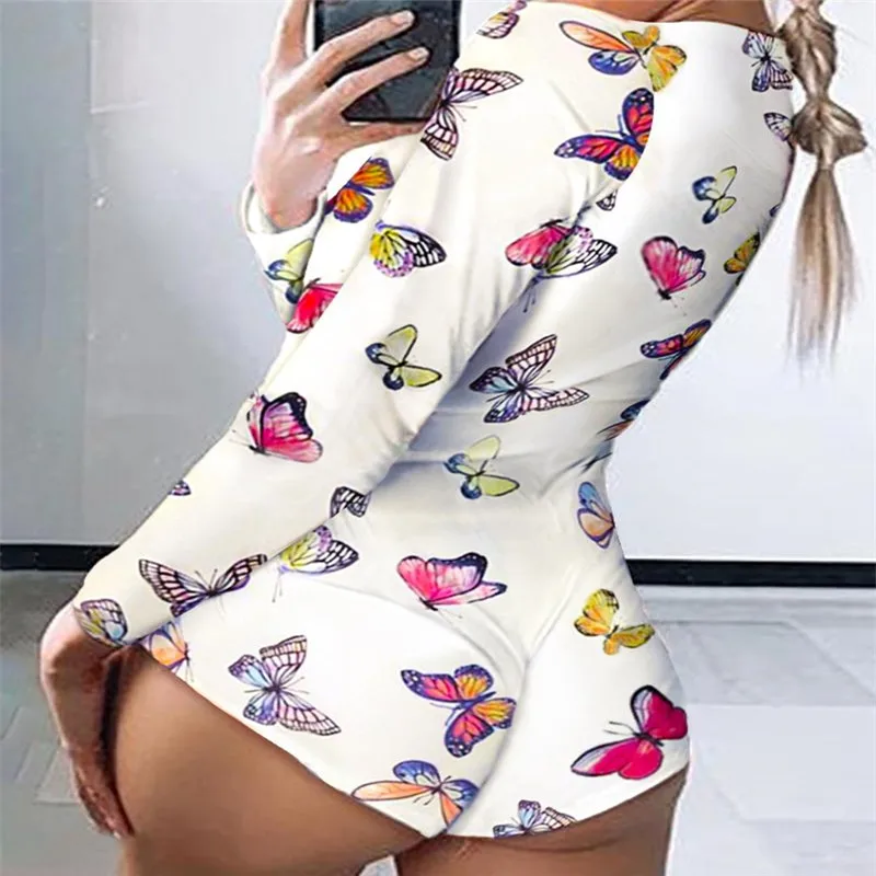 Женский сексуальный комбинезон 2020 облегающий боди с принтом в виде разноцветных