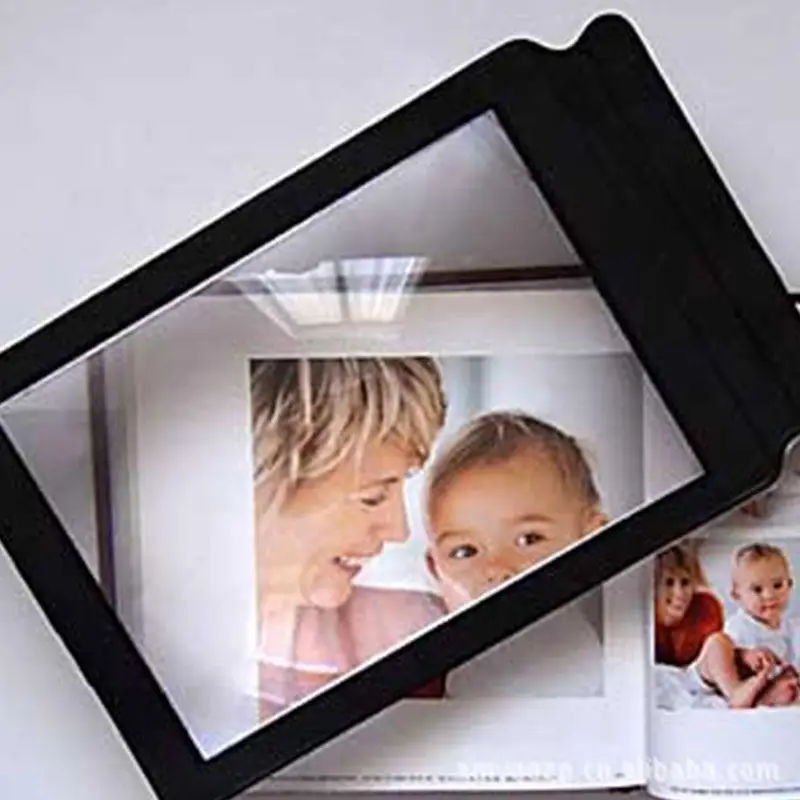 

Ultrathin PVC Magnifier Foldable Magnifying Glass Loupe Hands Free Reading