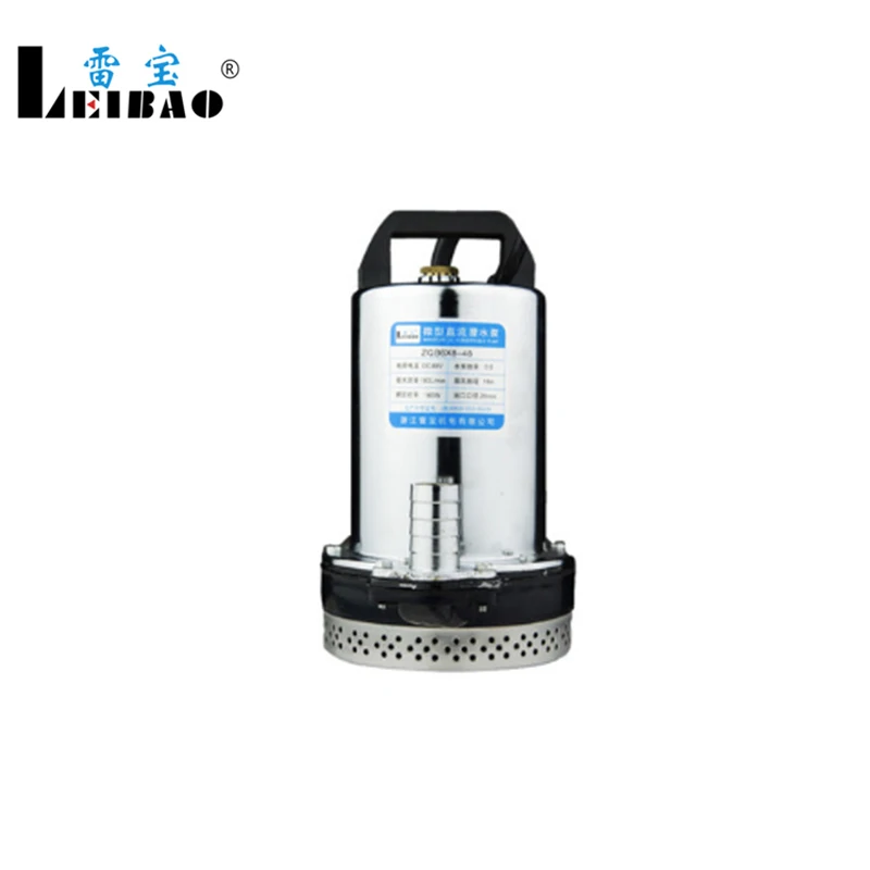 

Бесплатная доставка, 12 В, погружной водяной насос постоянного тока с высоким подъемом, 100 л/мин, Электрический водяной насос